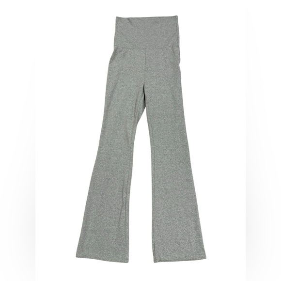 Womens SHEIN Grey flared high waisted leggings size XS NWOT - Picture 2 of 7